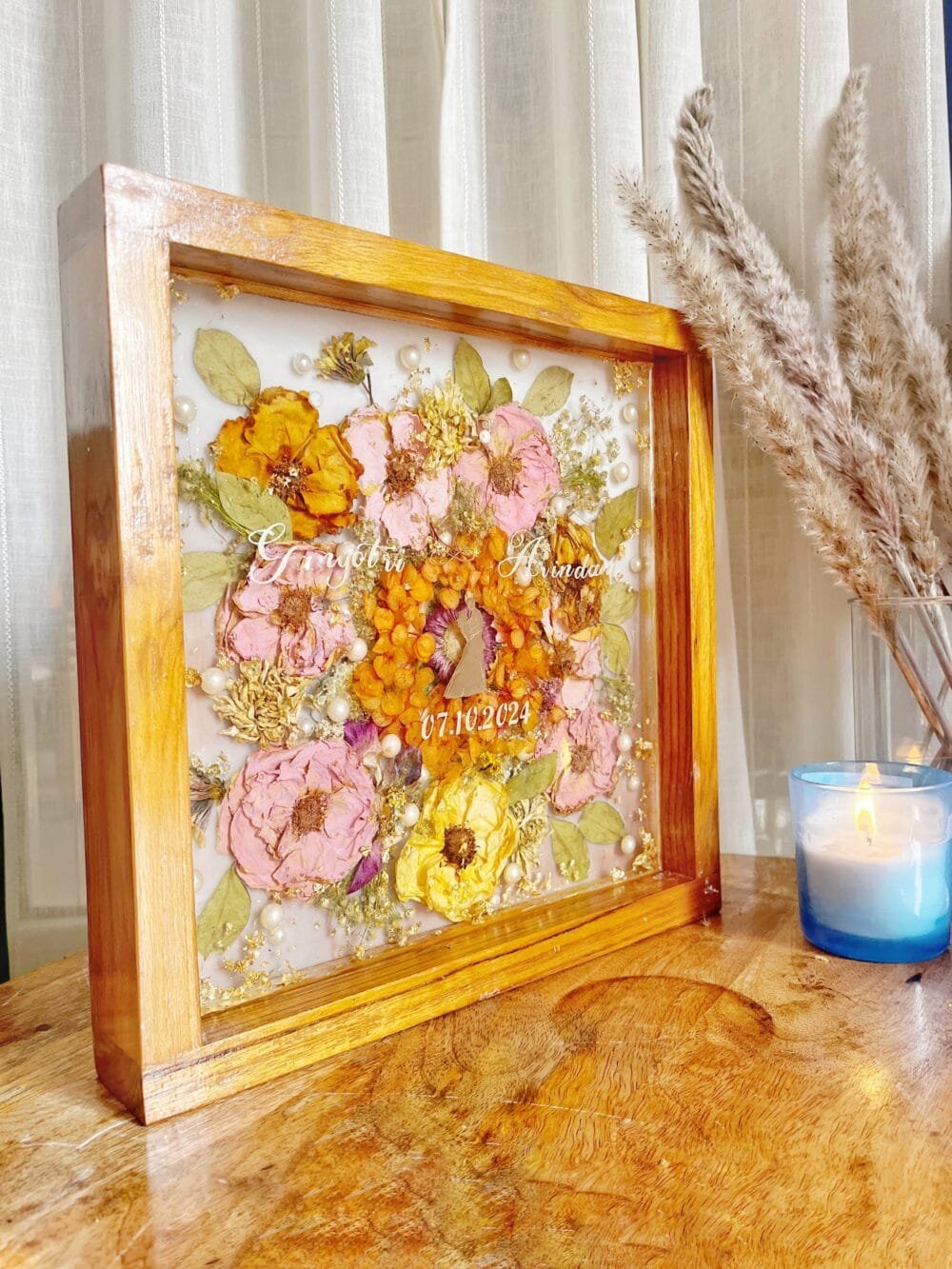 12 * 12 inch wooden frame - Image 4