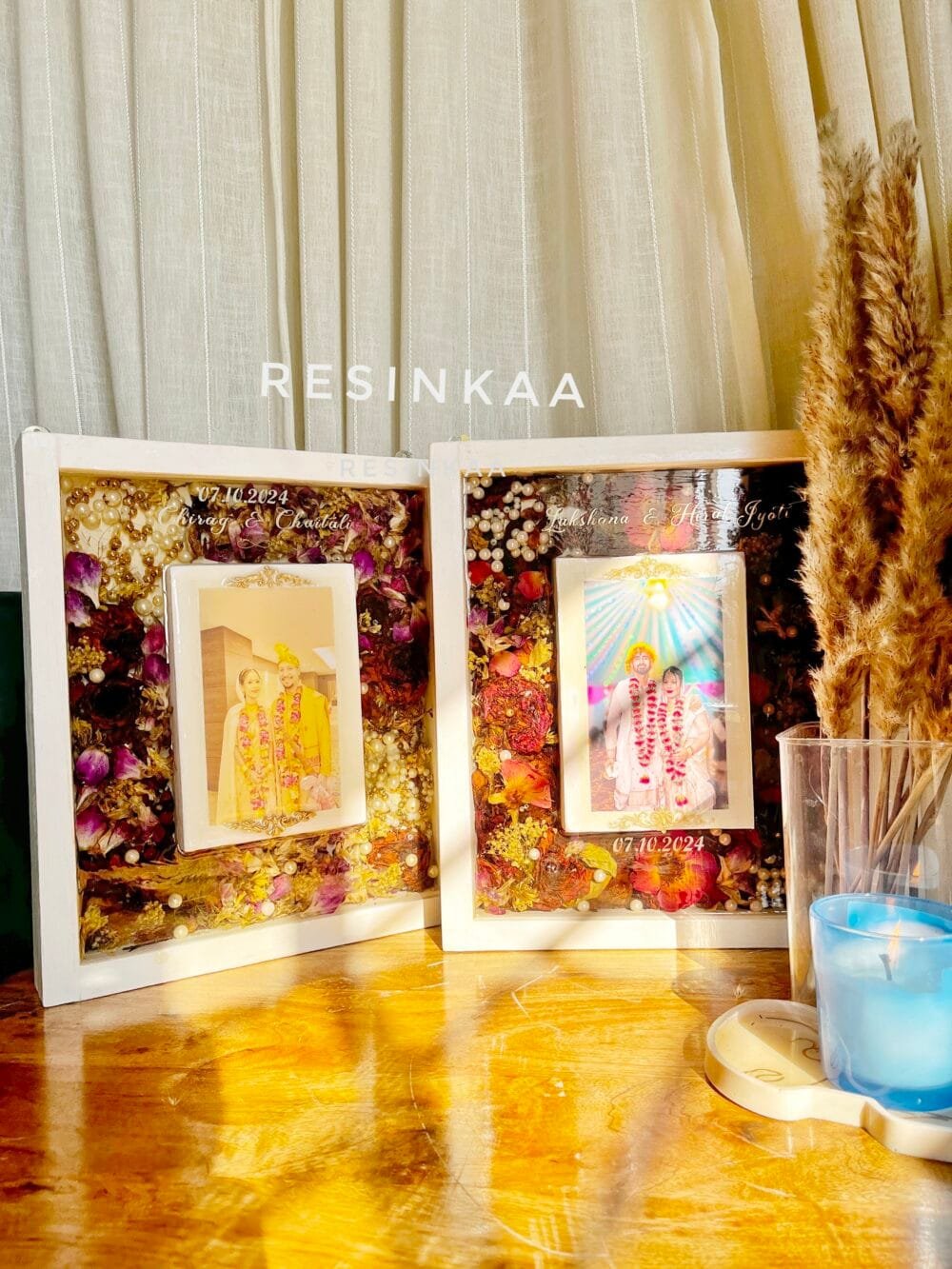 12 * 14 inch double  bordered wooden  frame - Image 6