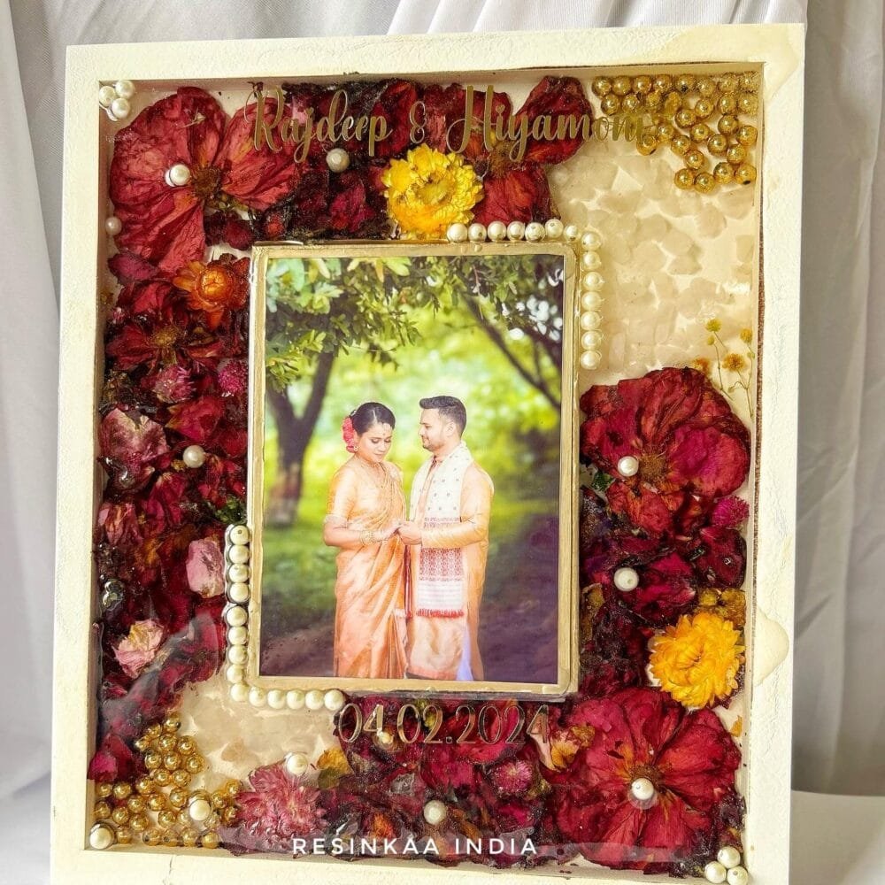 12 * 14 inch double  bordered wooden  frame - Image 4
