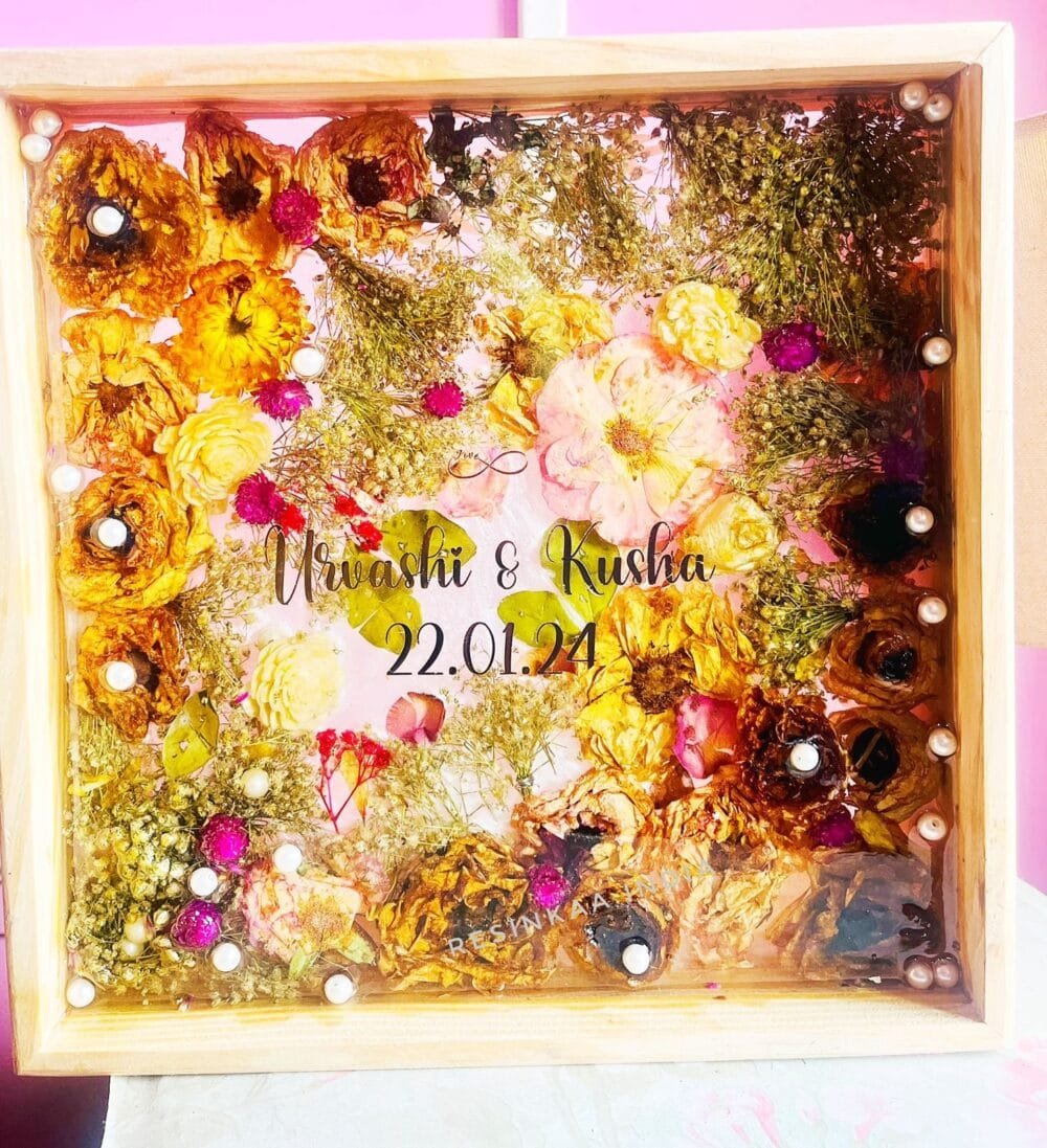 12 * 12 inch wooden frame - Image 3