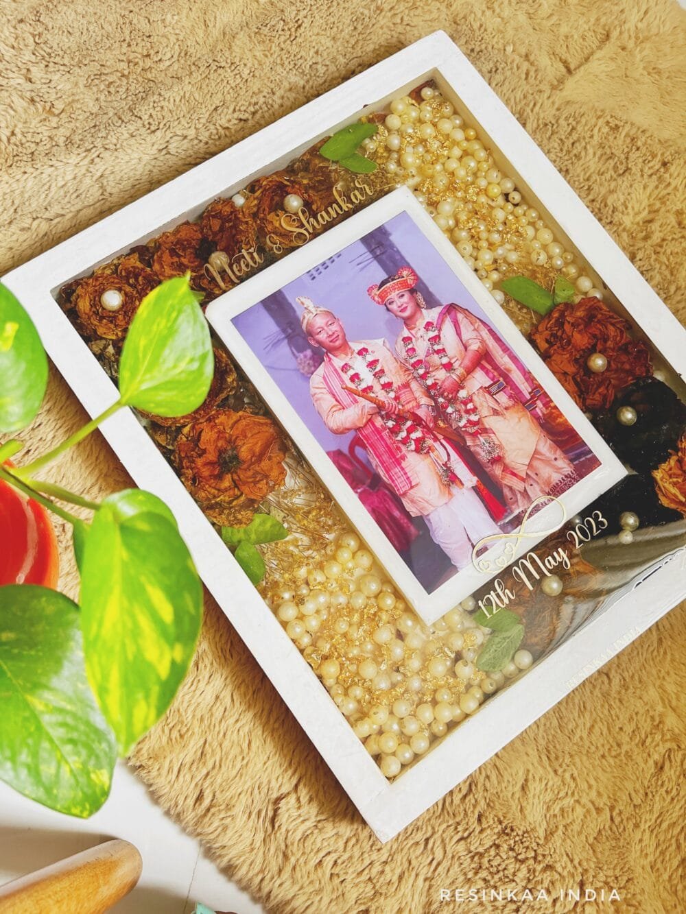 12 * 14 inch double  bordered wooden  frame - Image 5