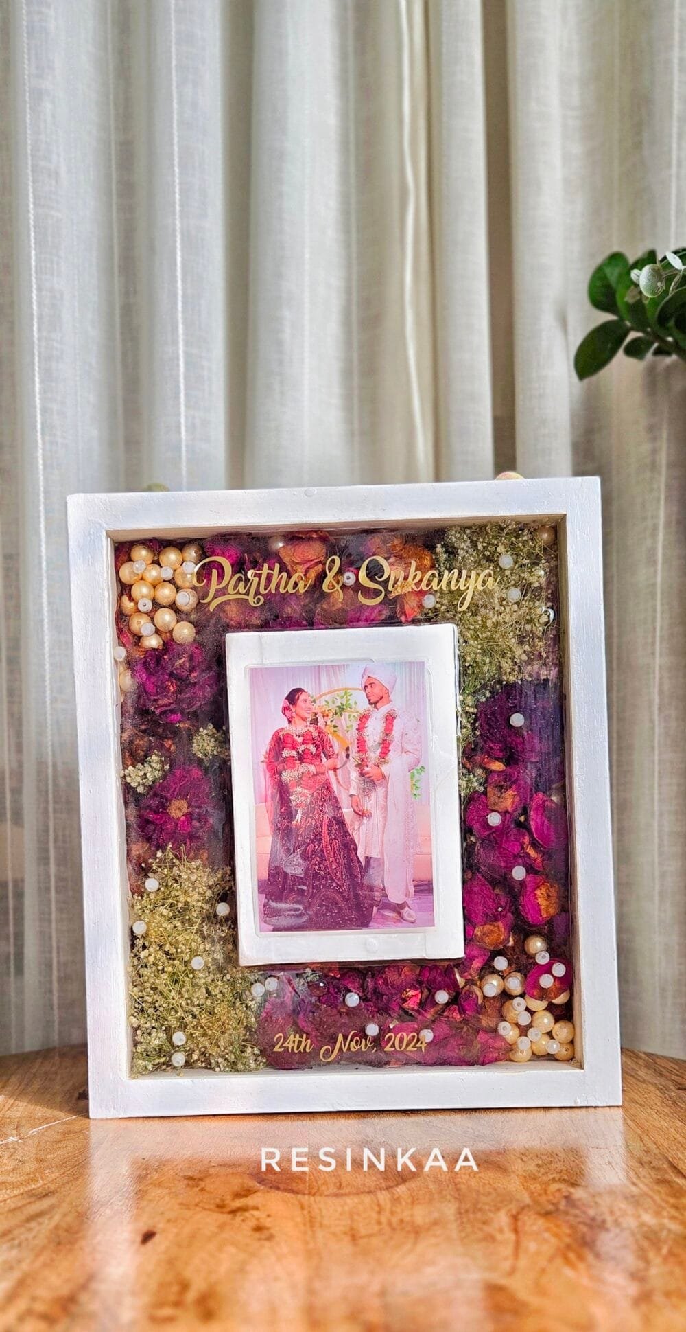 12 * 14 inch double  bordered wooden  frame - Image 7