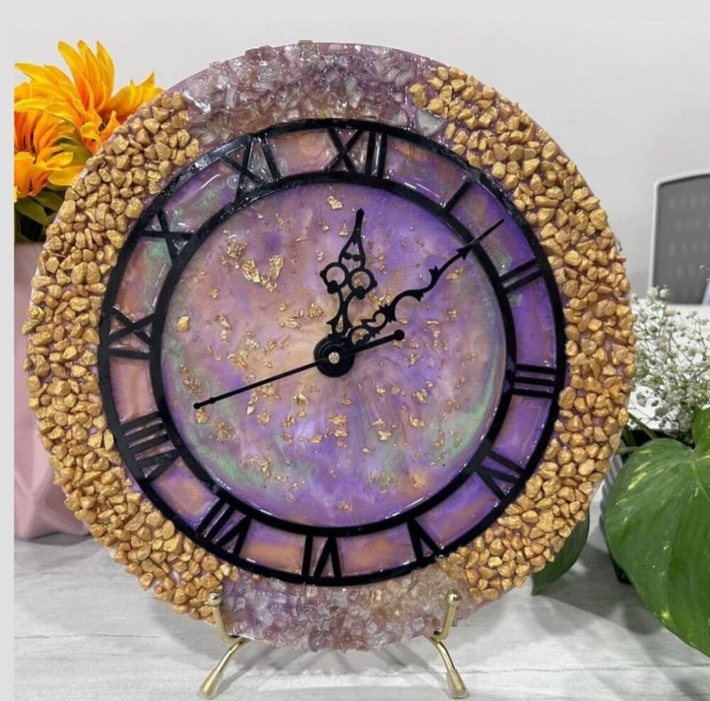 12 inch crystal clock - Image 2